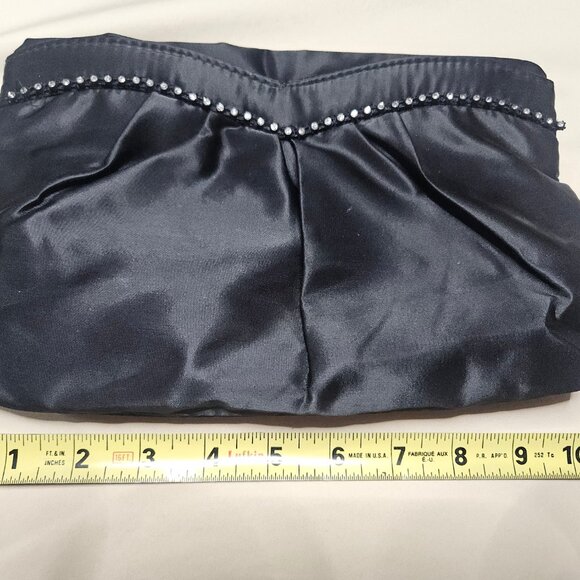 Black Satin Handbag - Picture 5 of 5
